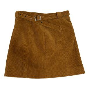 Urban Outfitters Light Brown Corduroy Skirt